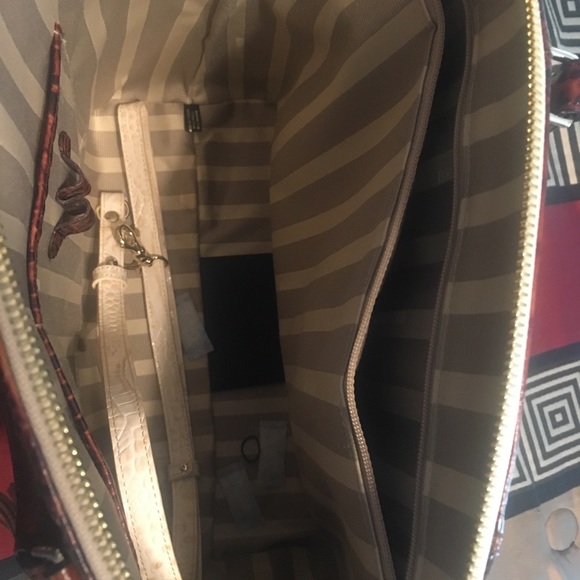 BRAHMIN Tote Handbag and matching wallet - Picture 5 of 8